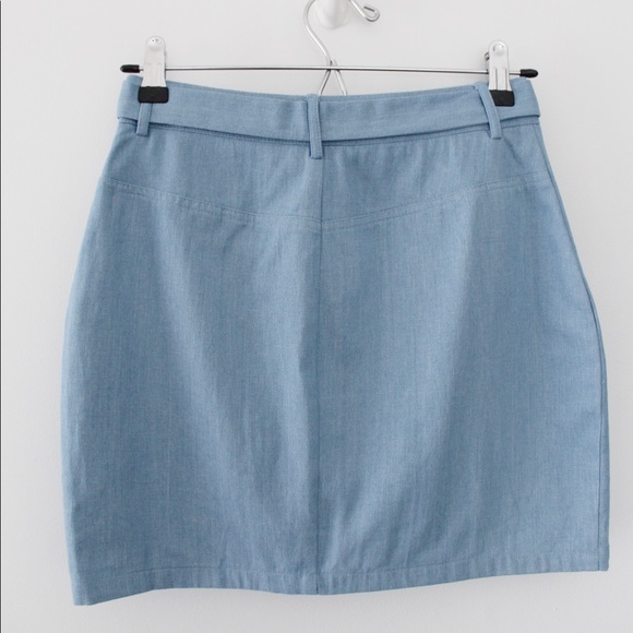 Superdown / Revolve Tinley Chambray Mini Skirt - Picture 12 of 13